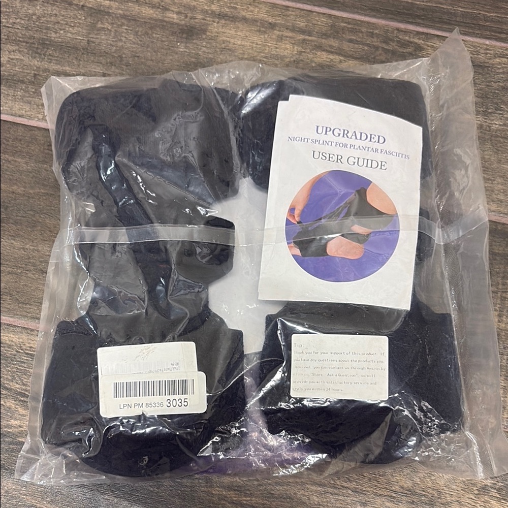 Night splint for plantar fasciitis